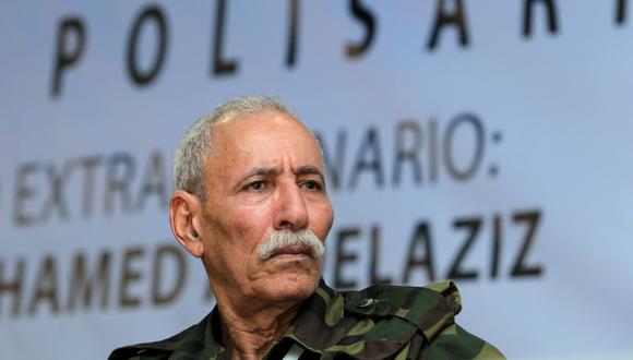 Brahim Ghali, jefe del Frente Polisario. REUTERS