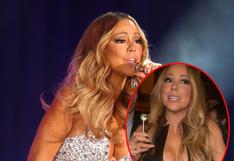 Mariah Carey: gran escote de su vestido deja su pecho al descubierto