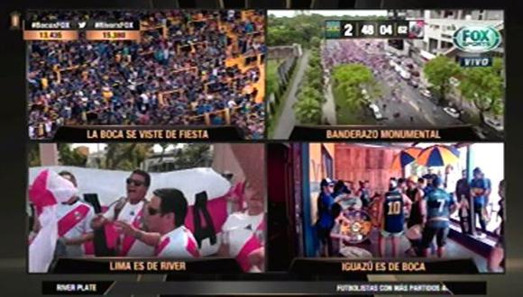 Boca vs. River EN VIVO: la fiebre de la final de la Copa Libertadores 2018 invadió Lima | VIDEO. (Video: FOX Sports/Foto: Captura)