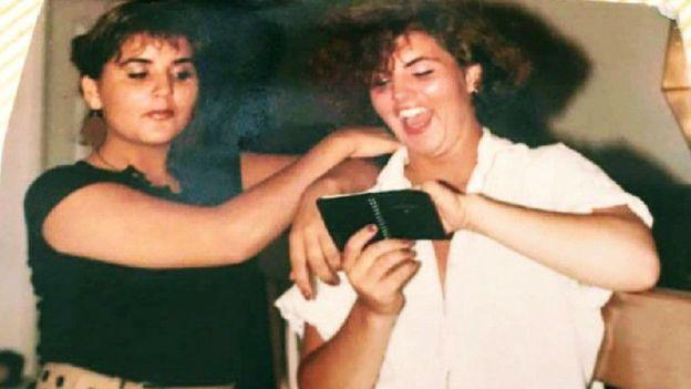 Michelle Cruz White con su hermana Janelle, poco antes de su muerte. (Foto: Cortesía Michelle Cruz White).