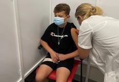 Niño de 12 años pidió como regalo de cumpleaños vacunarse contra el coronavirus en honor a su padre