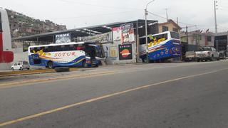 Arequipa: terminal informal de bus funciona en taller mecánico
