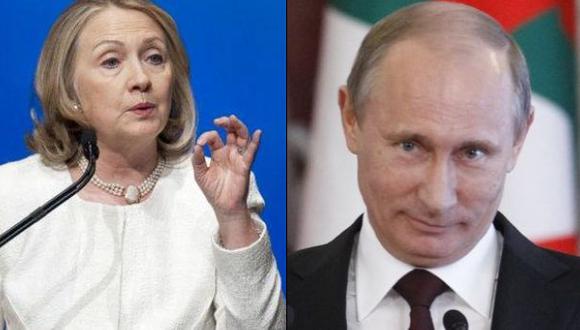 Hillary Clinton comparó a Vladimir Putin con Hitler