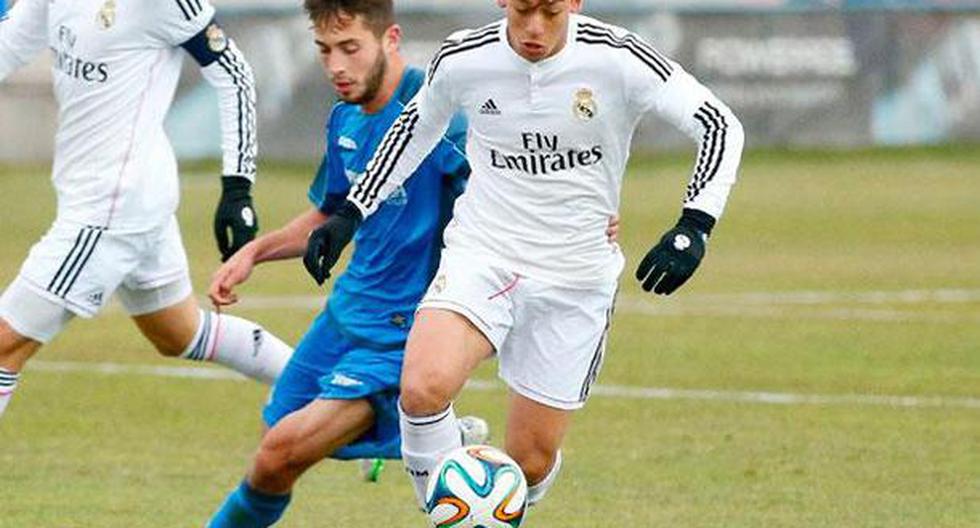 El jugador peruano fue titular en el Real Madrid Castilla. (Foto: Real Madrid Castilla)