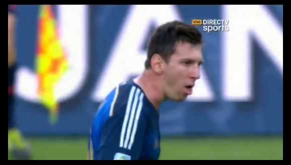 Alemania vs. Argentina: Lionel Messi vomitó otra vez