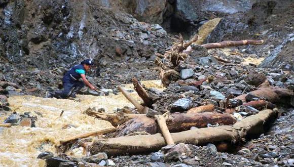 Según testigos, los cadáveres fueron encontrados en el fondo de un abismo de casi 400 metros de profundidad y estaban en avanzado estado de descomposición (Foto: COER Huánuco)