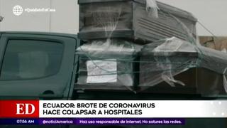 Coronavirus: En Ecuador pandemia de COVID-19 hace colapsar morgues y hospitales