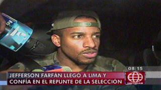 Jefferson Farfán, el primer 'extranjero' en llegar a Lima