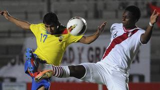 Sub 20: Perú perdió 2-1 ante Ecuador y pone en riesgo pase al hexagonal