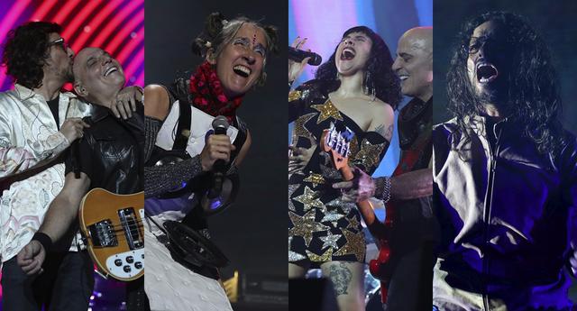 El estadio El Campín fue el escenario elegido por el bajista Bosio y el baterista Alberti, quienes cedieron el protagonismo al líder de la banda, fallecido el 4 de septiembre de 2014, que apareció en una decena de videos de los últimos 30 años que se proyectaron en las pantallas y hasta arrancaron lágrimas a los asistentes.