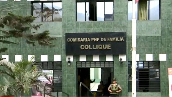 El suboficial de tercera de la PNP, Rudy Ocmin Marín, fue intervenido por sus colegas de la comisaría de Collique.