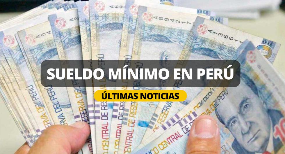 Minimum wage 2024: What did the Minister of Economy announce about the increase in Peru?  |  Answers