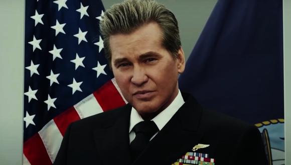 Val Kilmer como 'Iceman' en "Top Gun: Maverick"
