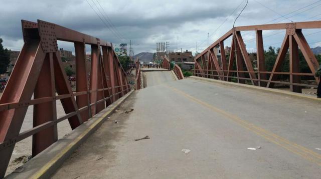 La Libertad: el colapso del puente Virú genera caos - 1