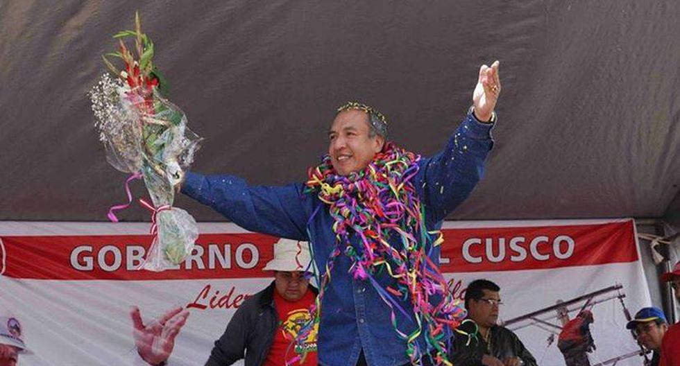 Jorge Acurio Tito fue retirado del cargo. (Foto: Facebook del Gobierno Regional del Cusco)