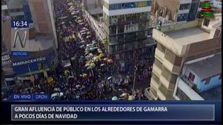 Así luce Gamarra desde el cielo a una semana de la Navidad