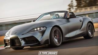 Toyota Supra 2019: presentan una versión descapotable del deportivo japonés