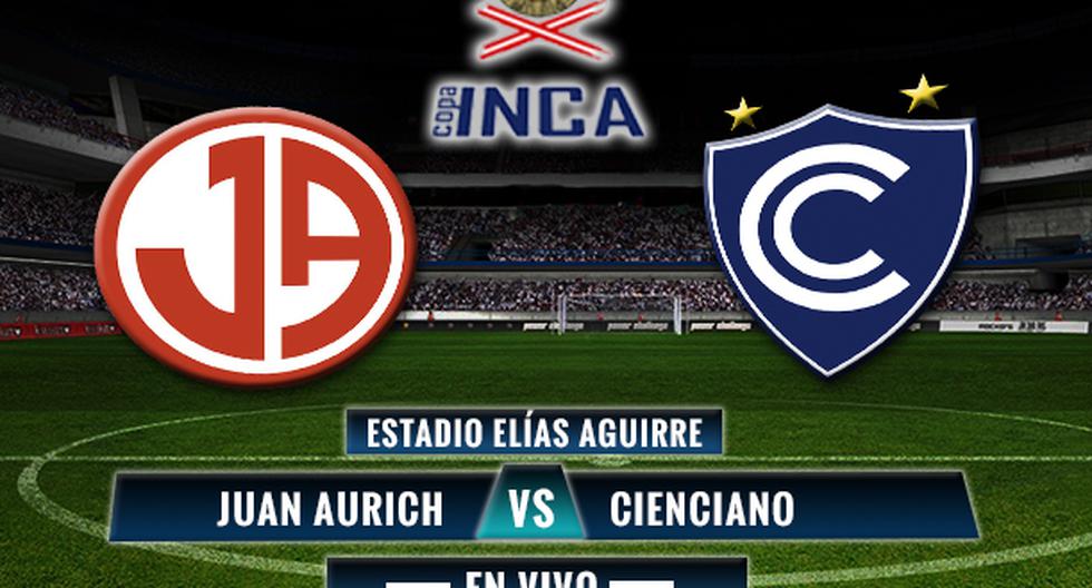Juan Aurich vs Cienciano por el Torneo del Inca. (Foto: peru.com)