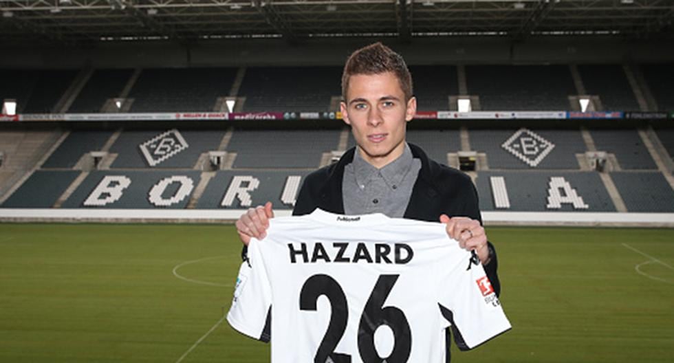 Thorgan Hazard, hermano de Eden Hazard, extendió su contrato con el Borussia M. (Foto: Getty Images)