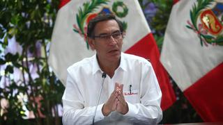 Vizcarra: Bono de S/380 será entregado como máximo el lunes de la próxima semana