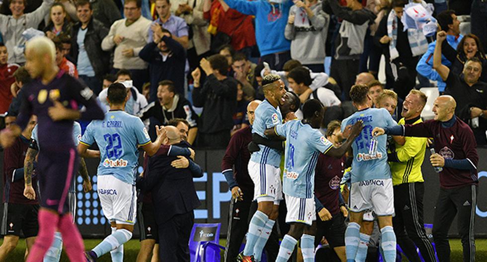 Barcelona se vio sorprendido por el Celta en la séptima jornada de LaLiga Santader. (Foto: Getty Images)