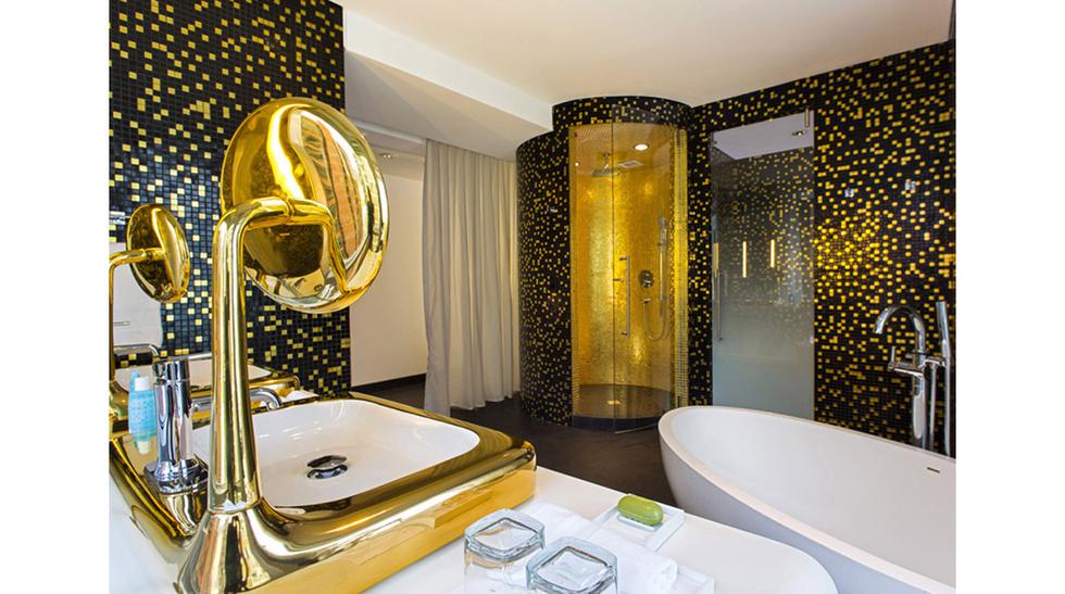 Un hotel cuya decoración te muestra cómo utilizar el dorado | CASA-Y