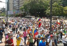 Venezuela: Oposición marchó por "resurrección de democracia" en Domingo de Pascua 