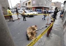 Cercado de Lima: dos sujetos fueron asesinados a balazos en distintos puntos de Barrios Altos