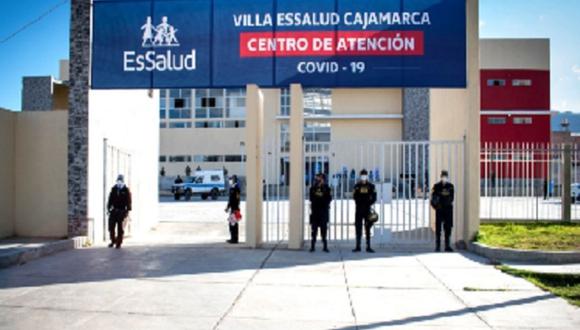 Cajamarca: conforme aumente el número de pacientes, también se incrementará más personal de salud, informó Essalud (Foto: Essalud)