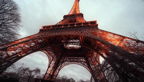 Imagen de la Torre Eiffel en París. AFP
