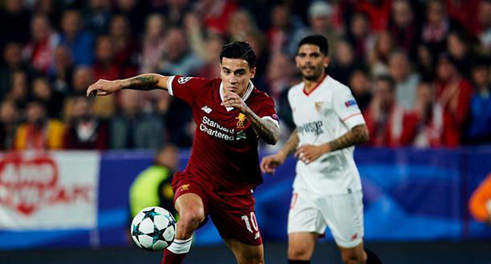 Liverpool no pudo contener una victoria de 0-3 y Sevilla logró empatarlo por la Champions. (Foto: Getty Images)
