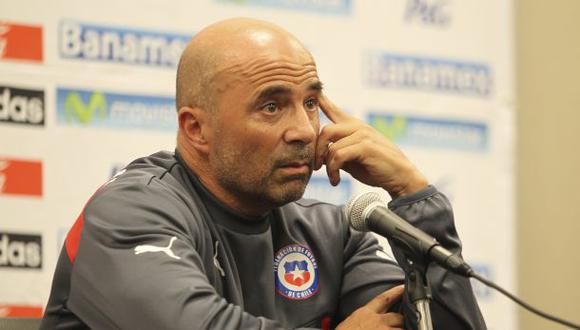 A Jorge Sampaoli no le preocupa la "falta de gol" en Chile