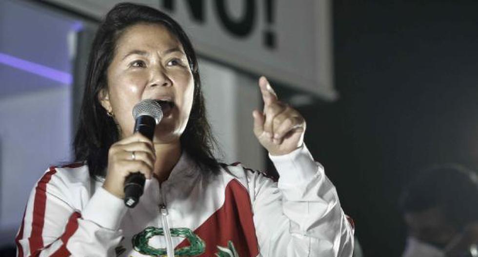 Keiko Fujimori, candidata de Fuerza Popular. (Foto: EFE)