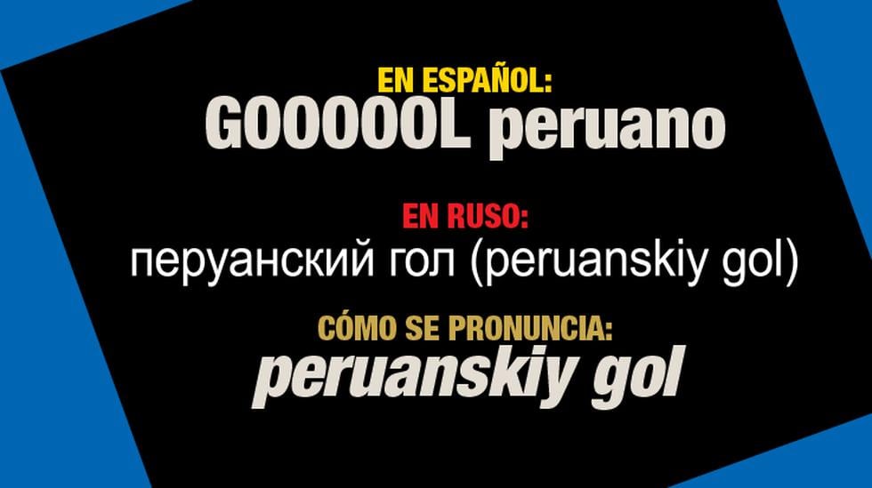 12 frases en ruso para alentar a Perú en el Mundial | SOMOS | EL COMERCIO  PERÚ