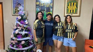 Pablo Bengoechea celebró la Navidad al lado de su familia y recibió saludo de hinchas de Alianza Lima