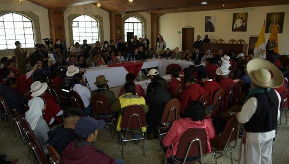 La Conaie aseguró que el paro nacional al que convocó desde el pasado 13 de junio continuará hasta que el Gobierno ofrezca soluciones a las demandas del pueblo.