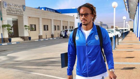 André Carrillo llegó a Qatar 2022 para alentar a Arabia Saudita. (Foto: Instagram)