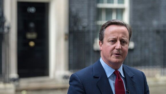 El exprimer ministro, David Cameron. (AFP)