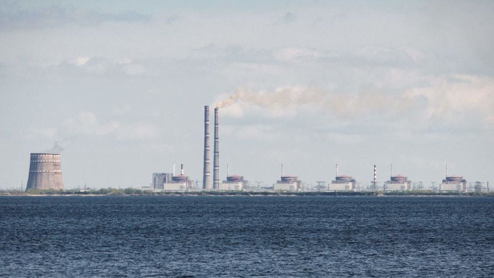 Zaporizhzhia Nuclear Power Plant.  (GETTY IMAGES).