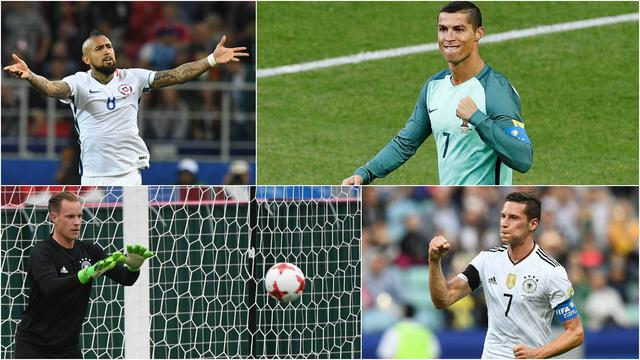 Conoce el once ideal con los jugadores más caros que participan en la Copa Confederaciones 2017. (Foto: AFP/Reuters)