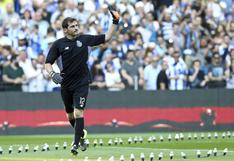Iker Casillas fue aclamado en la presentación del Oporto en Portugal