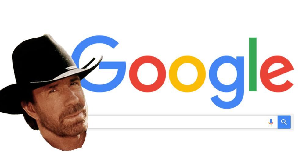 Si colocabas Chuck Norris en Google, esto es lo que pasaba con el buscador. Algo realmente insolito. (Foto: Captura)