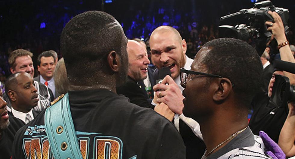 Tyson Fury opacó el impresionante nocaut de Deontay Wilder ante Artur Szpilka. (Foto: Getty Images)