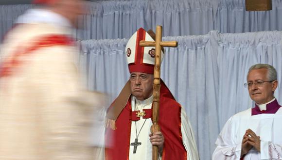 El papa Francisco dirige una misa en el Commonwealth Stadium en Edmonton, Canadá, el 26 de julio de 2022. La visita de cinco días es la primera visita papal a Canadá en 20 años | EFE/EPA/CIRO FUSCO