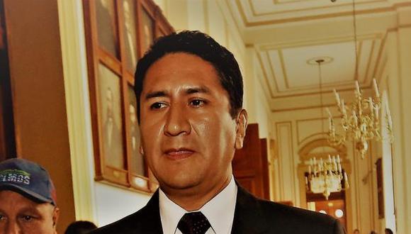 Vladimir Cerrón adelantó que su partido, Perú Libre, no se reunirá con la presidenta Dina Boluarte, pero puso condiciones para que ello se dé. (Foto: El Comercio)