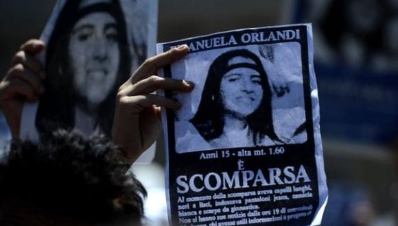 Emanuela Orlandi desapareció el 22 de junio de 1983 cuando salía de la escuela de música de San Apolinar, en el centro de Roma.