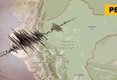 Sismos de hoy en Perú: Último temblor del día