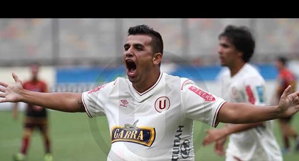 Quiñones anotó su primer gol con Universitario ante UTC. (Foto: Club Universitario de Deportes)