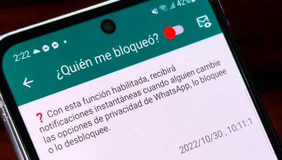 ¿Sabes realmente quiénes te bloquearon en WhatsApp? Aquí te enseñamos cómo verlos en listado. (Foto: MAG - Rommel Yupanqui)