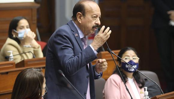 Wilmar Elera se pronunció sobre el pedido formulado por el presidente el último fin de semana | Foto: Congreso de la República